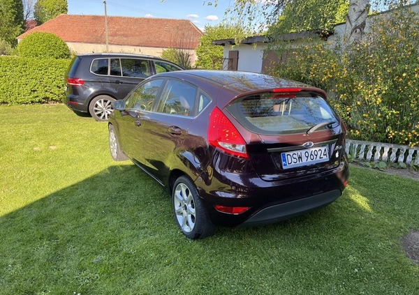 Ford Fiesta cena 20700 przebieg: 145161, rok produkcji 2009 z Świdnica małe 631